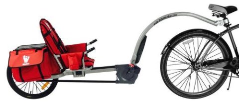 047 Cyklovozík pre 1 dieťa 3 - 7 r.  (iba pre ebike 001 - 014)